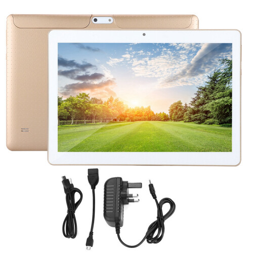 Long Battery Life Tablet With 10 Inch Touch Screen, Android 4.4 Tablet Quad Core Processor IPS Display Expandable Storage HD Touch Screen Tablet For