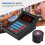 Efficient Queue Management System Wireless Calling System With Rechargeable Battery Learning Code Registration Adjustable Call Number Vibration Alert 6