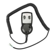 High Precision Encoder with Emergency Stop Function Multistage Regulation Universal CNC Handwheel 6 Axis Remote Controller Adjustable Pulse Generator