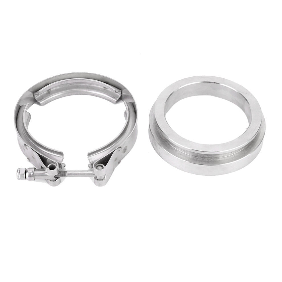 Band Clamp With Flange For Turbocharged Engines, Leak Proof Fastener With Corrosion Resistance, High Strength Connection For Racing Ford Pickup 9138057952766