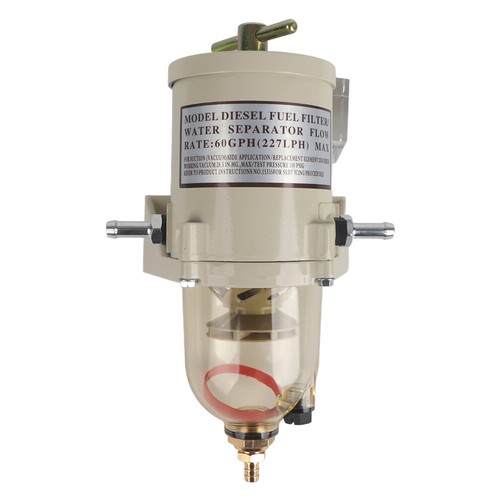 Fuel Filter Impurities Removal Water Separator For Diesel Engines With Hand Twist Valve, High Quality Materials Upgraded Diesel Marine Fuel Filter 9138057945607