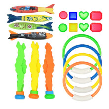 Competitive Game Underwater Playground Diving Torpedos Swimming Pool Toy Vibrant Colors Safe Design Non Toxic Materials Underwater Sports Toys Summer