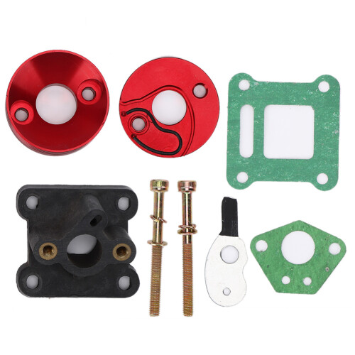 CNC Billet Aluminum For Air Filter Velocity Stack, CNC Billet Aluminum V-Stack Kit Replacement Accessory, Performance Upgrade Part Fit Predator 2