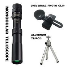 (Set) 10-300x Zoom Military Metal Hd Bak4 Powerful Binoculars Long Range Quality Portable Professional Tel
