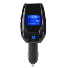 Wireless Radio Adapter Bluetooth FM Transmitter Hands-Free Calling LCD Display Car Kit Dual USB Charging With QC3.0 And Smart Identification Noise
