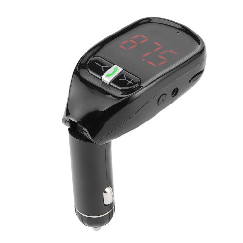 Car FM Transmitter With Bluetooth Handsfree Calling, MP3 Music Play And Multi-Function USB Socket For Enhanced Driving Experience 1