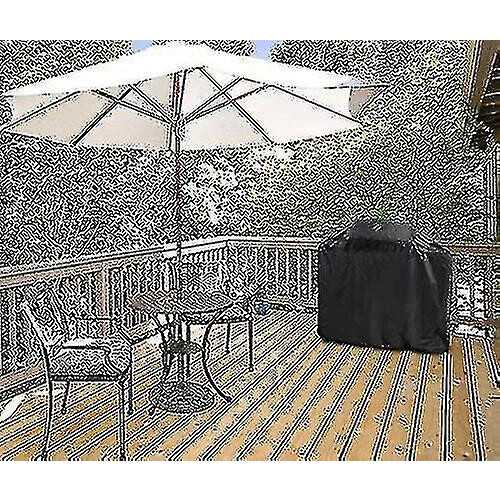 (190*71*117cm) 5 Sizes Waterproof Bbq Grill Cover 2