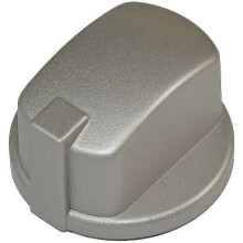 Indesit Compatible Oven Cooker Hob Control Knob Inox Pack of 1