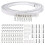 (3m) 1-5 Meters Bendable Ceiling Curved Curtain Track Flexible Ceiling Curtain 1