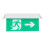 Emergency Exit Light With Battery Backup Photoluminescent Exit Sign UL 924 Code Approved UL Listed Double Sided Emergency Exit Signs Flame Retardant 1