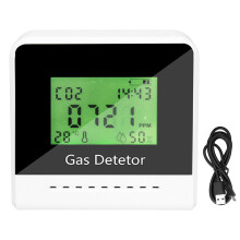 Smart LED Color Screen Digital Indoor Air Pollution Tester Multi Function Indoor Air Quality Monitor Real Time Data Display High Accuracy And