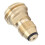 Propane Adapter Fitting, High Quality Solid Brass Construction, Lifetime Replacement Guarantee Easy and Quick to Install Universal Propane Tank 3