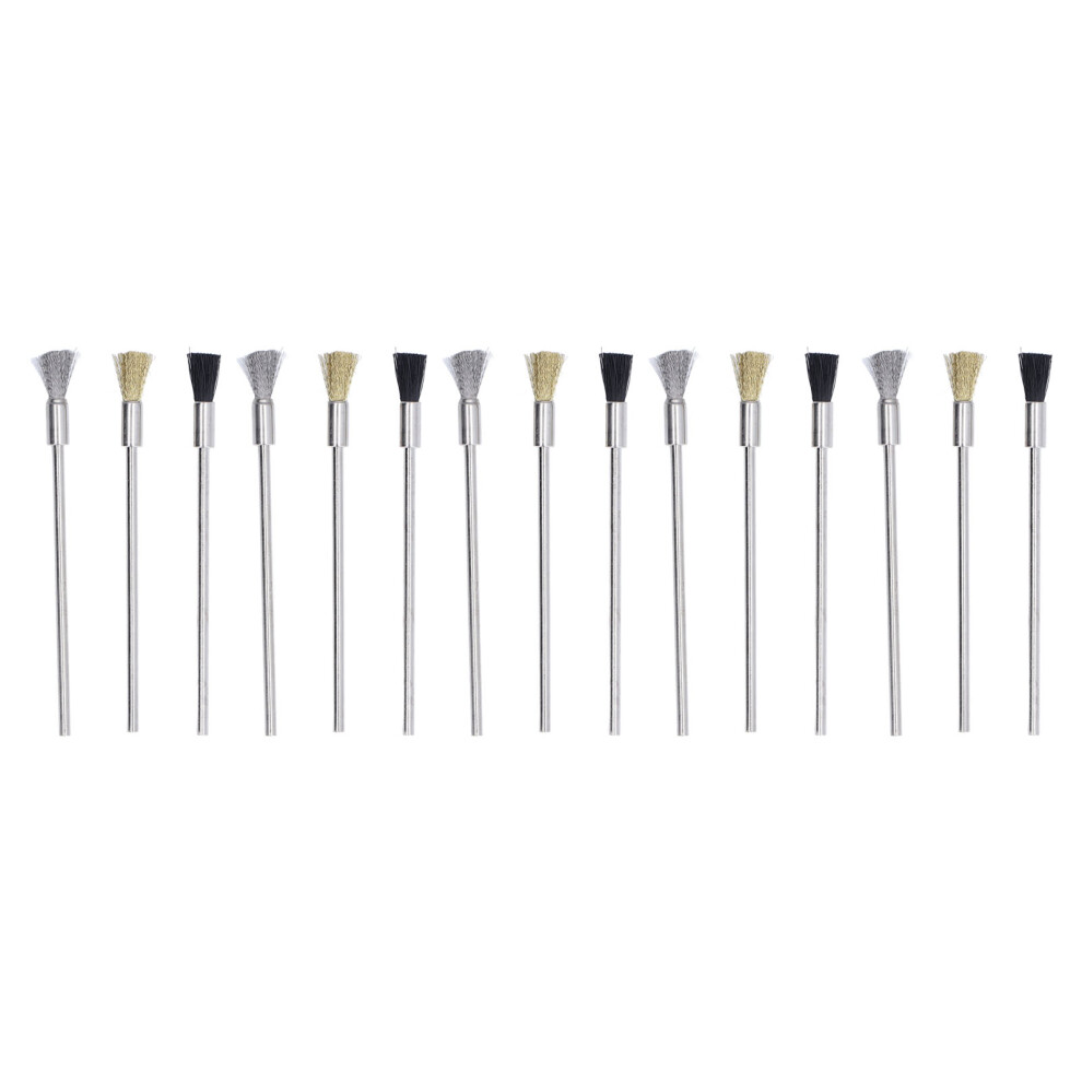 Surface Treatment Wire Brush With Good Toughness And Long Life Durable Steel Brush For Metal Derusting Wood Carving Compatible With Rotary Tool 9138057857078