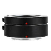 High Precision Lens Adapter for RF Systems, Manual Adapter with Wear-Resistant Aluminium Alloy Body, Ensures Light-Sealed and Secure Connection,