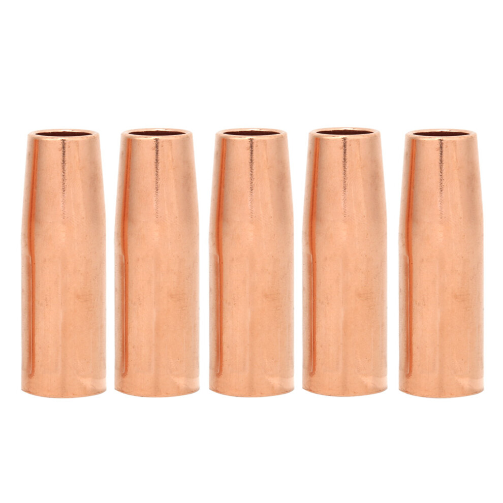 Gas Diffuser Mig Welder Tweco Style Compatible Red Copper Heat Resistant Bore Mig Nozzle Medium Duty Applications Gas Concentration Nozzle 9138057975628