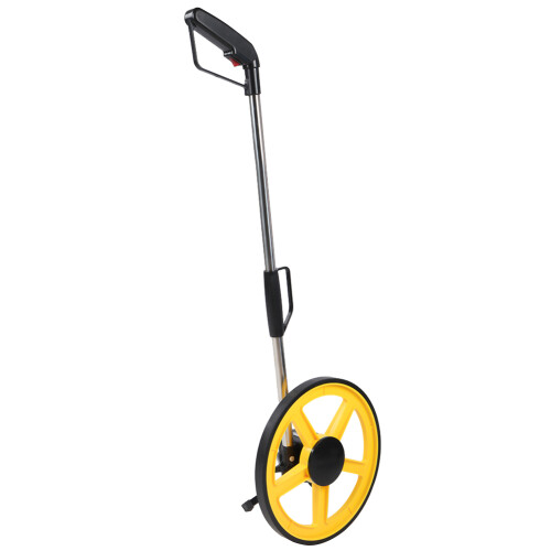 Construction Grade Measuring Wheel In Feet Multi Scene Application Wear Resistant TPR Material Forward And Backward Counting Foldable Three Fold With 1