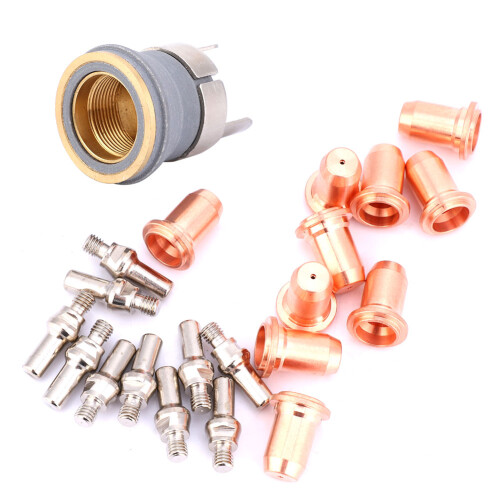 Universal Fit Plasma Cutting Torch Retaining Cap Compact Design Stable Performance Protective Retaining Shield Cap Better Quality and Durability