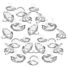 Outlet Plug Covers Ultra Clear Child Proof Electrical Protector Safety Caps Electrical Socket Covers,100 Pack