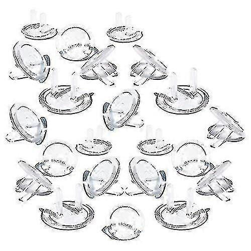Outlet Plug Covers Ultra Clear Child Proof Electrical Protector Safety Caps Electrical Socket Covers,100 Pack