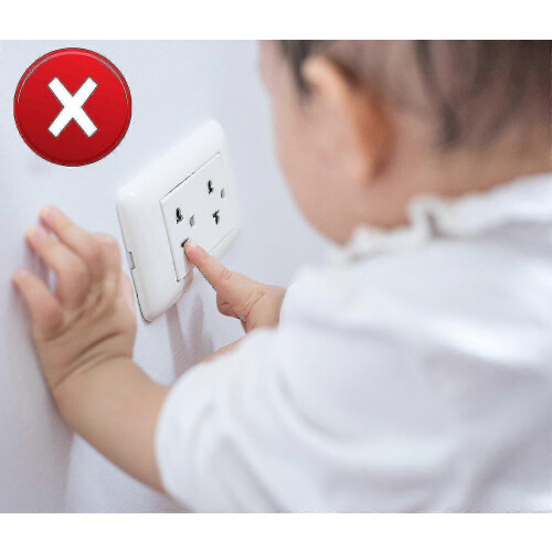 Outlet Plug Covers Ultra Clear Child Proof Electrical Protector Safety Caps Electrical Socket Covers,100 Pack 1