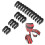 (Black) 16pcs Cable Comb Pc Power Supply Connector 4/6/8/24 Pin Cables Manager For Gpu 2