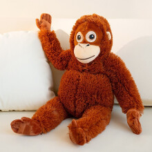 (66 cm,See the picture)Realistic Gibbon Plush Toy Stuffed Animal, Lifelike Cute Monkey Doll
