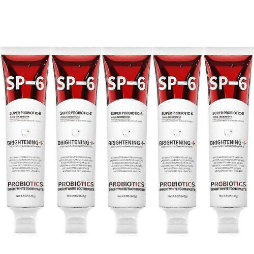 (5pcs)SP-6 Probiotic Toothpaste,Sp-6 Toothpaste Whitening Quick White Toothpaste 2025 NEW