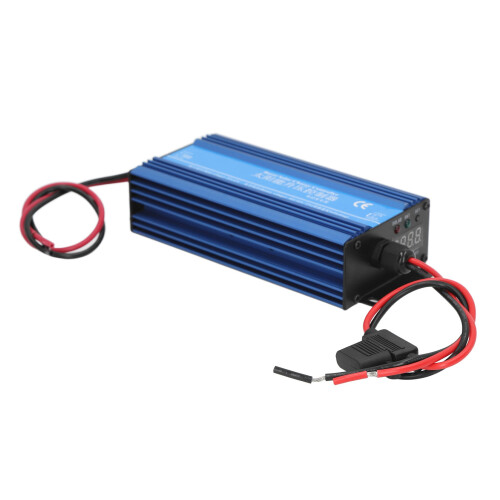 MPPT Boost Solar Regulator with LED Status Indicator, Battery Voltage Adjustable Between 48V 60V 72V, High Efficiency Charging Controller with 2