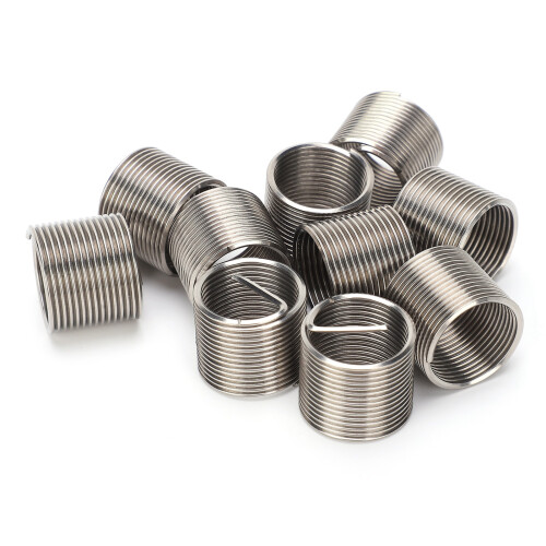 Screw Bushing Wire Thread Inserts Thread Inserts Stainless Steel Fastener Coiled Threaded Thread Repair Tool Metric And Inch Conversion High 1