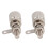 Electronic Test Equipment Color Coding Binding Post Connectors Insulated Binding Posts 4mm Banana Plug Compatibility Speaker Terminal Connectors High 2