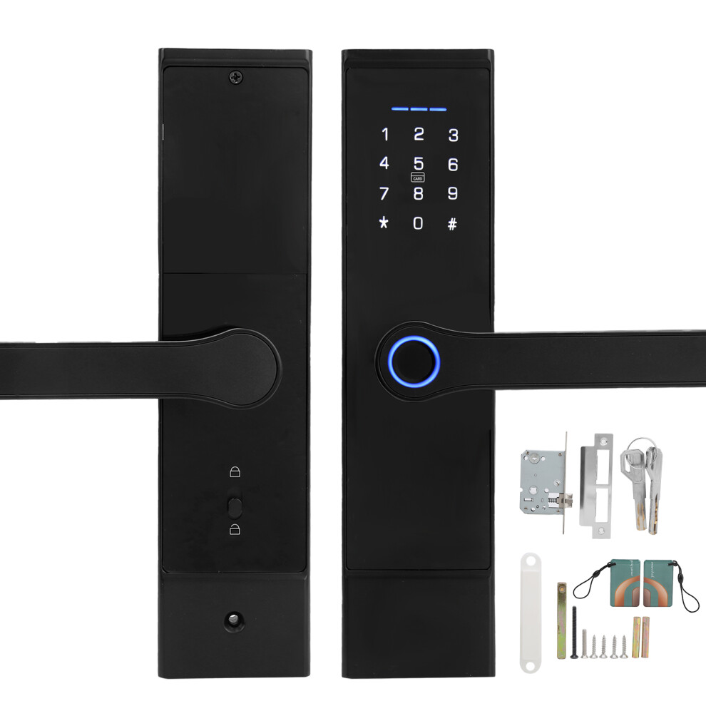 Generate Passcode Remotely Smart Deadbolt Door Lock With Keypad Fingerprint Door Lock Keyless Entry Electronic Door Lock Auto Lock One Touch Lock App 9138057982657