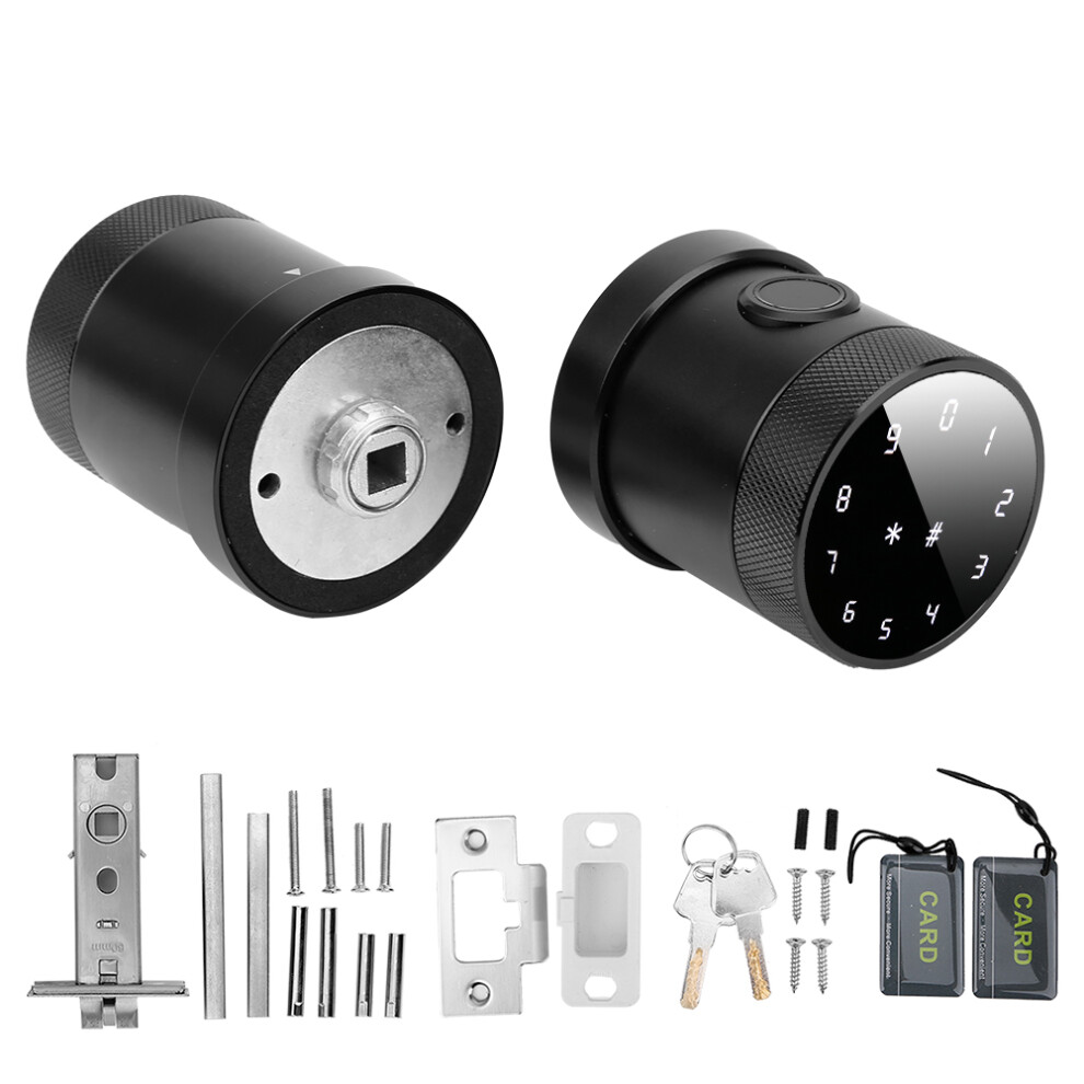 Biometric Smart Door Lock Fingerprint And Keypad Input Featuring Usb Emergency Power Supply Anti Peeping Password Function Dual Unlocking Methods 9138057987768