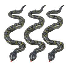 Fake Blood Decorations Exposed Bone Veins Flesh Realistic Snake Line Pattern Inflatable Halloween Snakes With Repair Kit For Scary Home Decor And
