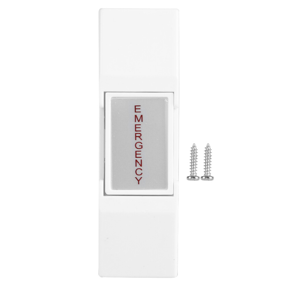 Access Control Button With Anti-Deformation Spring, Resettable Switch Featuring Automatic Reset Design For Wall Mounted Exit Systems, Surface Mount 9138057988307
