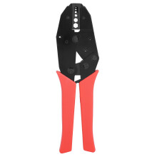 Ergonomic Crimping Tool With Adjustable Crimping Force Professional Wire Terminal Crimper Compact Design Compatible With Heat Shrink Connectors