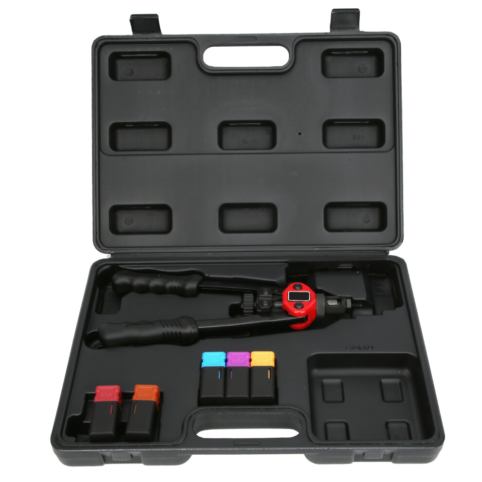 Hand Rivet Nut Tool For Metal Fastening, Rivnut Tool Kit With Corrosion Resistance Alloy Construction, Threaded Insert Hand Riveter Featuring Single 9138057004014