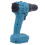 Lightweight Driver Cordless Hammer Drill Set With Brushless Motor 21V Variable Speed Torque Settings Keyless Chuck For Home Workshop Use 4
