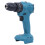 Lightweight Driver Cordless Hammer Drill Set With Brushless Motor 21V Variable Speed Torque Settings Keyless Chuck For Home Workshop Use 2