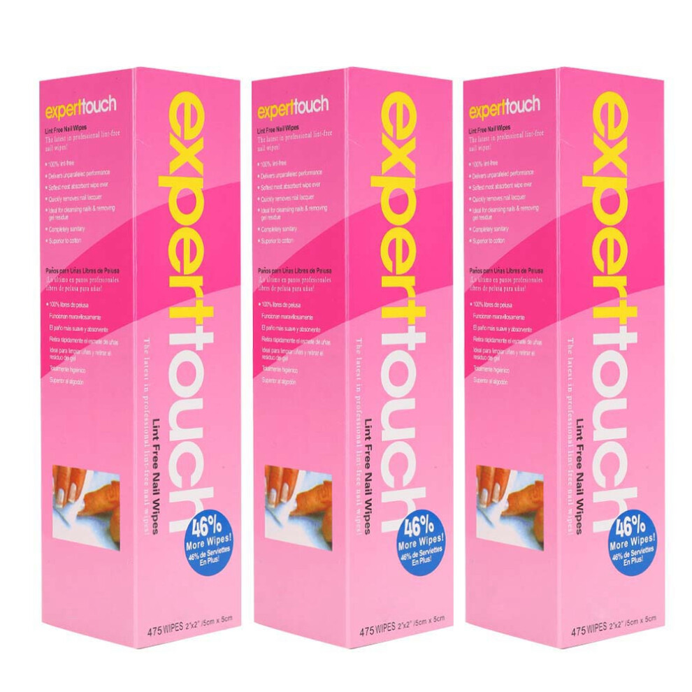 Super Soft Lint Free Nail Wipes Moisture Absorption Nail Polish Remover Pads Durable Disposable Multi Purpose Decontamination Capabilities Absorbent