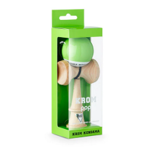 Kendama KROM Pop Lol Verde Limão - KROM - Jogo de equilíbrio para crianças - Unissex