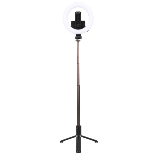 Bluetooth Selfie Stick Tripod With Fill Light Extendable Design Adjustable Brightness Color Temperature Modes Stable Three Legged Support Durable 2