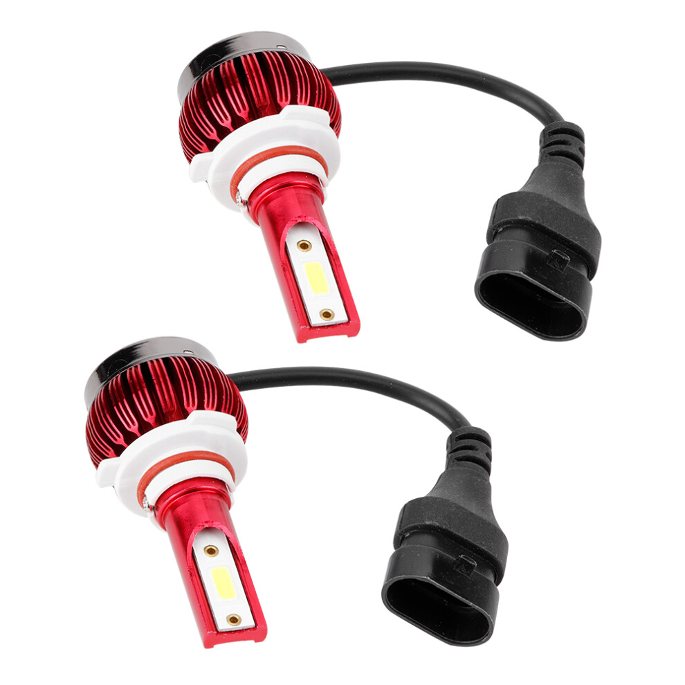 Energy Saving Led Headlight Bulbs With Heat Dissipation And Super Bright Output, Waterproof High Low Beam Fog Lighting For Various Vehicles 9138057035247