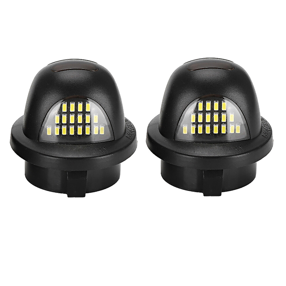 Led License Plate Lamp For Ford Pickup Trucks, High Power Smd Led Chips 6500K With Canbus Error Free Plug And Play Installation, Ip65 White/Light 9138057035162