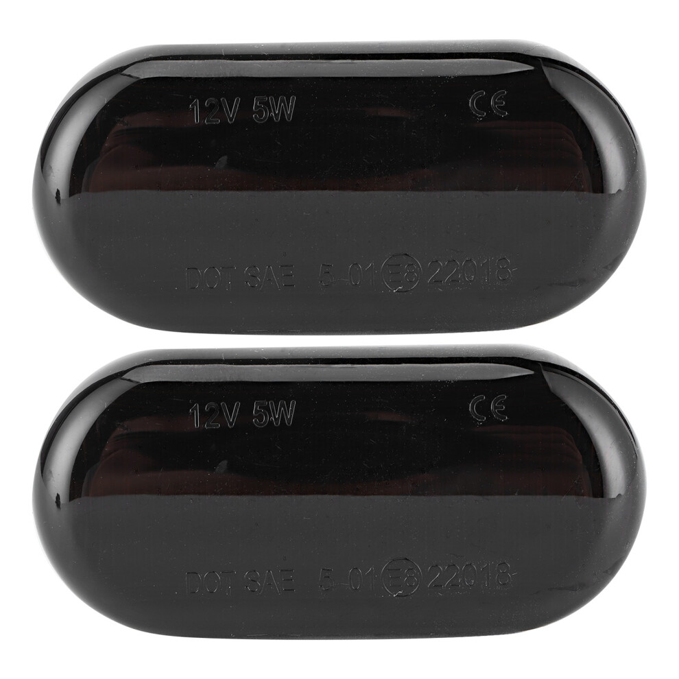 Dynamic Sequential Turn Signal Led Front Side Marker Enhanced Safety Night Visibility Super Bright Led Waterproof Design Sae & Dot Approved Light 9138057036060