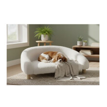 Cama para cachorro ou gato Bouclette 77 x 50 x 27 cm