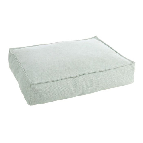 Cushion cesta em têxtil 80 x 60 x 18 cm Verde 1