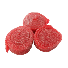 Zorba Online Fizzy Red Liquorice Rolls 500g Bag