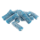 Zorba Online Fizzy Blue Raspberry Bites 500g Bag 1