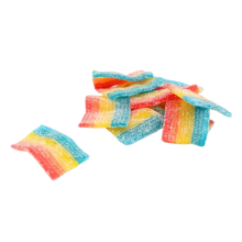 Zorba Online Mini Fizzy Rainbow Belts 500g Bag