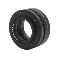 Adjustable Magnification Macro Extension Tube Set Auto Focus Closeup Adapter Ring For Sony E Mount Mirrorless Camera Compatibility With Fuji X Mount